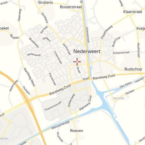 Losliggend dakleer op plat dak in Nederweert
